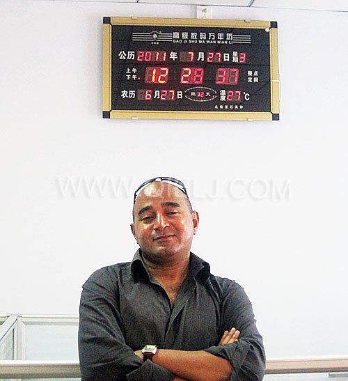 2011年7月25日，外國友人參觀考察我公司！明經理等接待并陪同參觀！(圖3)